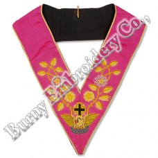 Masonic Fraternal Regalia Embroidered Hands Made Collars